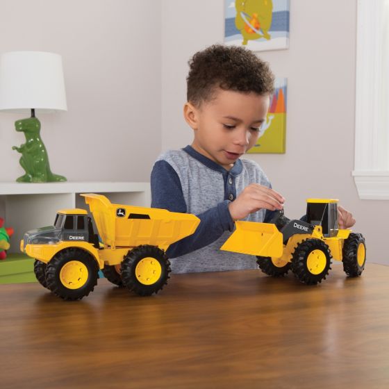 28cm Construction Assortment - Yellow - John Deere