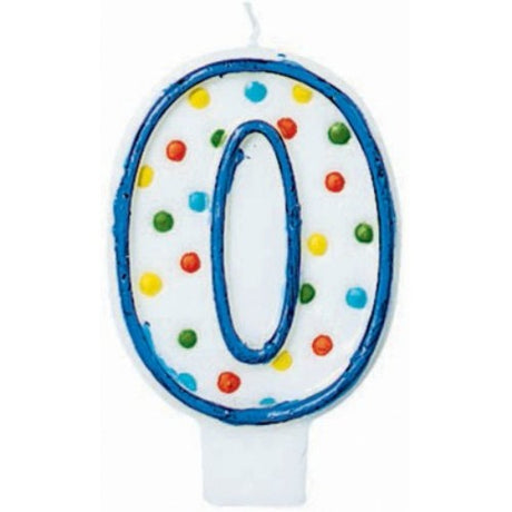 Polka Dots Flat Candle with a unique design, adding a playful touch to any decor.