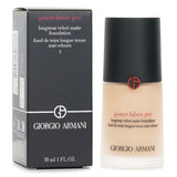 Giorgio Armani Power Fabric Pro Longwear Velvet Matte Foundation - # 3  30ml
