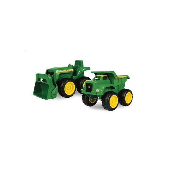 15cm Sandpit Vehicles Ass - John Deere
