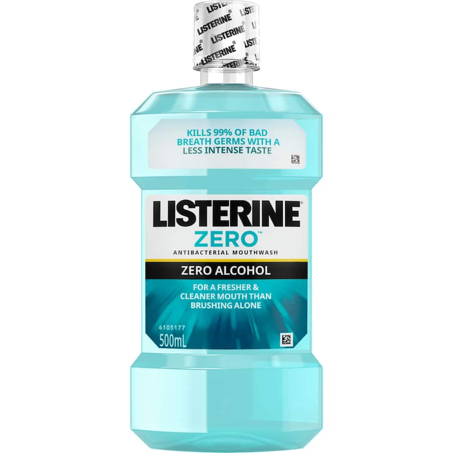 Listerine Mouth Rinse Zero Alcohol 500mL