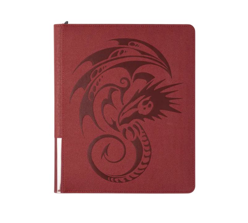 Dragon Shield: Regular Zipster Binder  - Blood Red