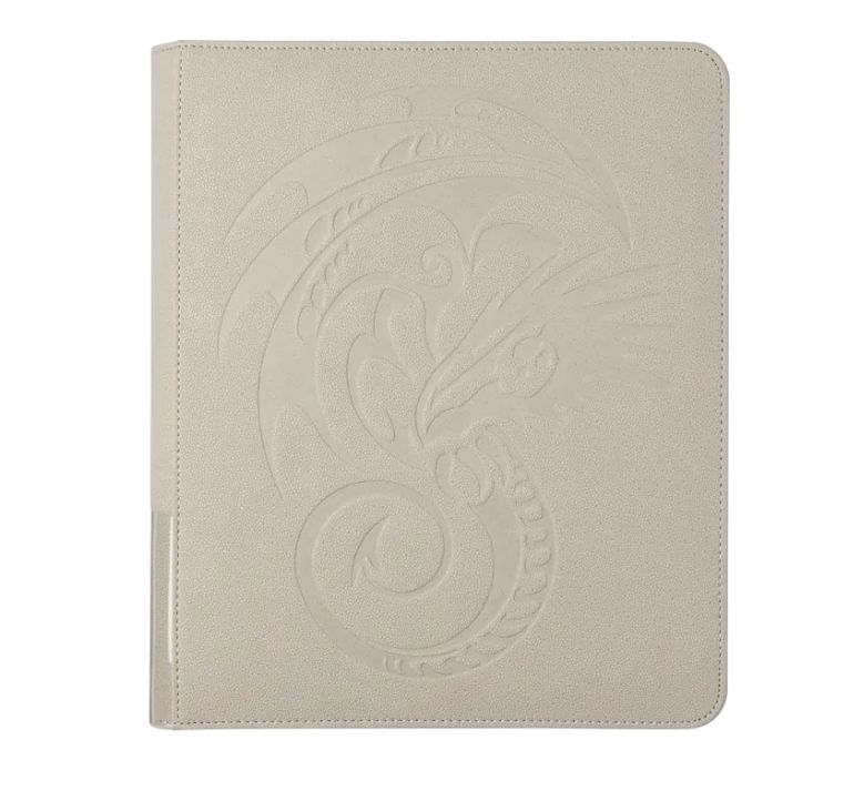 Dragon Shield: Regular Zipster Binder  - Ashen White