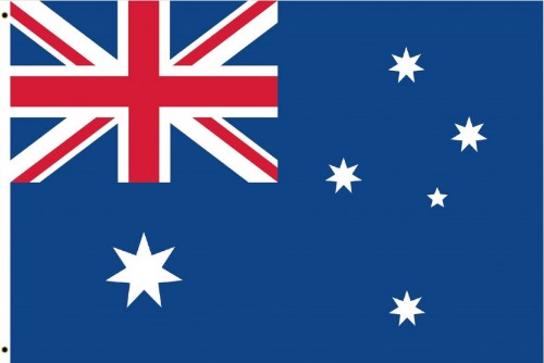 Vibrant Fabric Flag - Australia showcasing national pride with durable, fade-resistant materials, perfect for indoor/outdoor use.