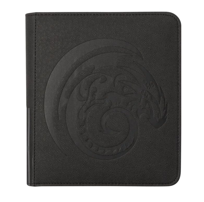 Dragon Shield: Small Zipster Binder  - Iron Grey
