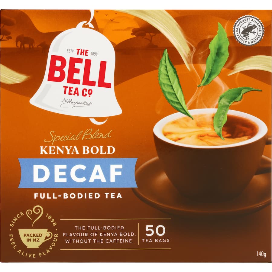Bell Black Tea Bags Kenya Bold Decaf 50pack
