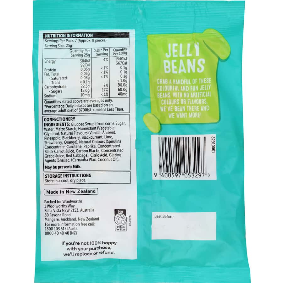 Woolworths Jelly Beans  180g