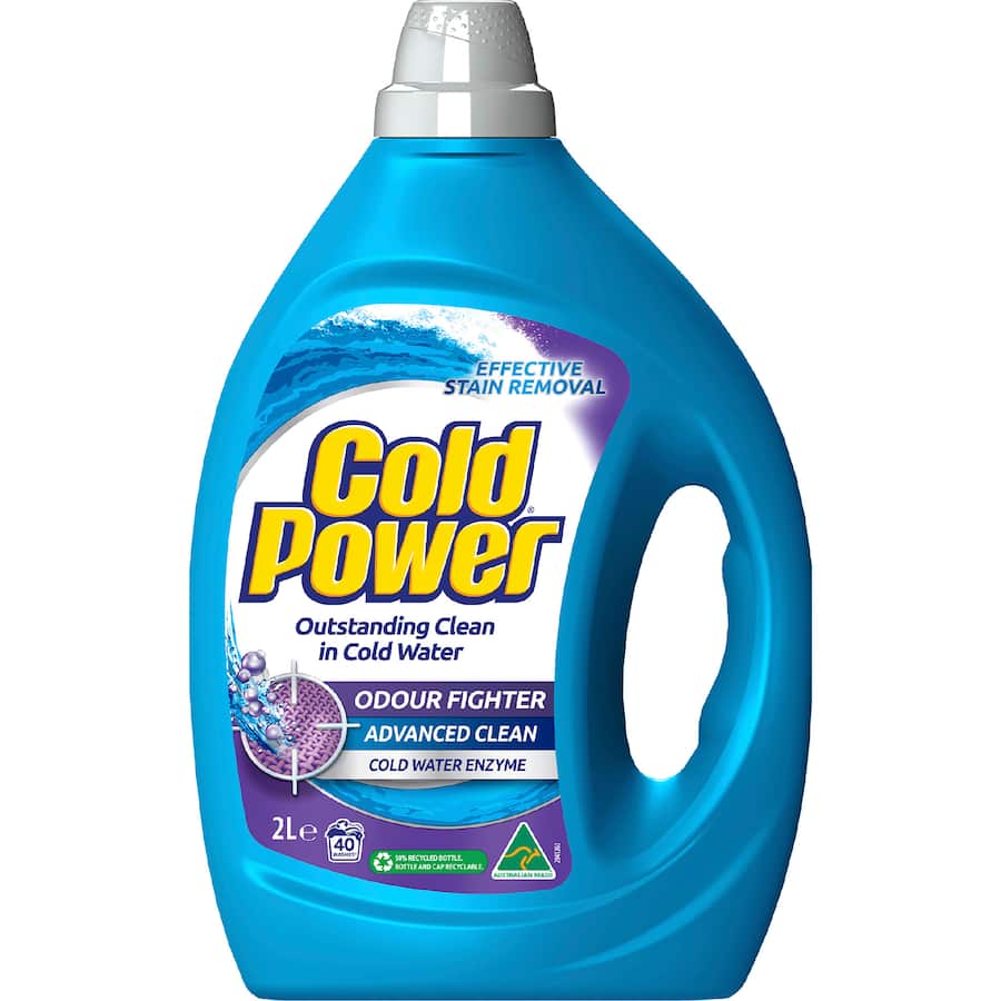 Cold Power Laundry Liquid Clean & Fresh Odour Fighter 2L
