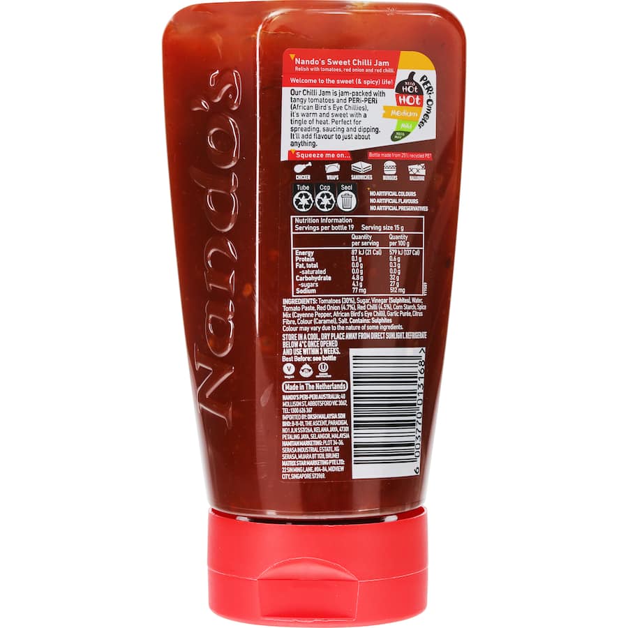 Nando's Sweet Chilli Jam  Jar 285g