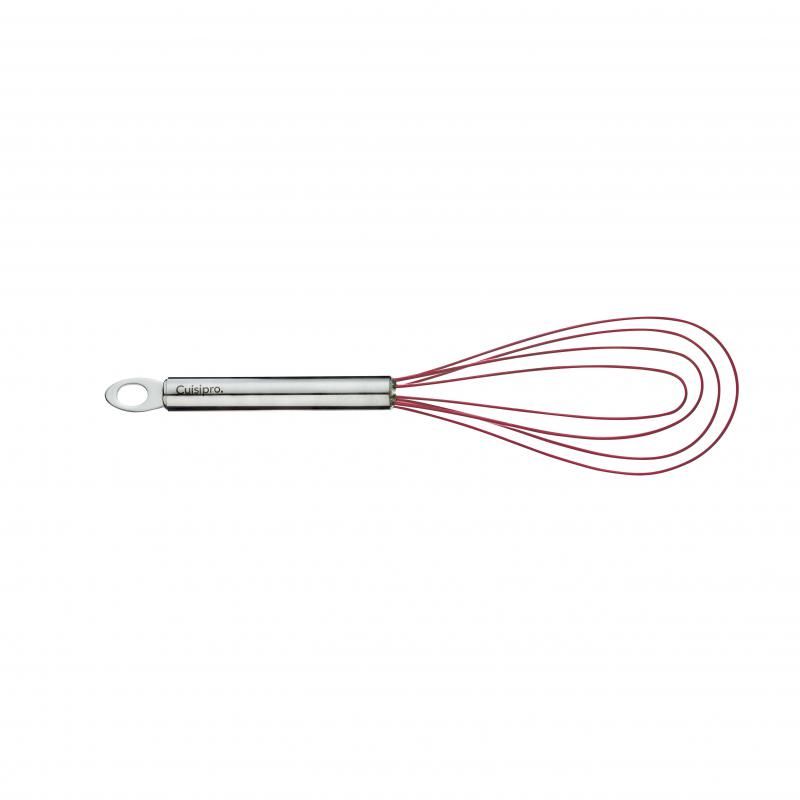 Cuisipro Flat Whisk 25.4cm/10 Inch | Red