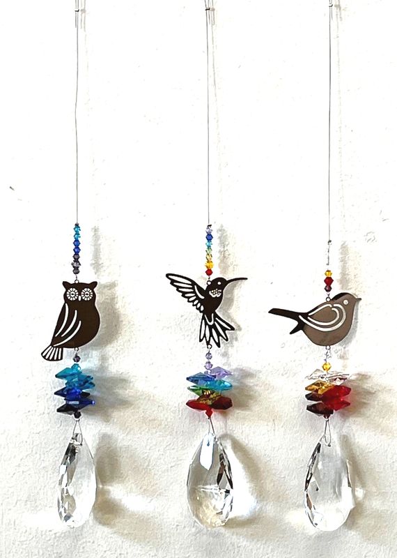 Suncatchers - Birds (Set of 12 Assorted)