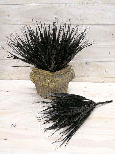 Vanilla Grass Bush - Plastic (Black)