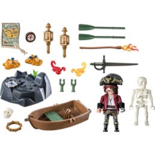 Playmobil Pirate with Rowing Boat Starter