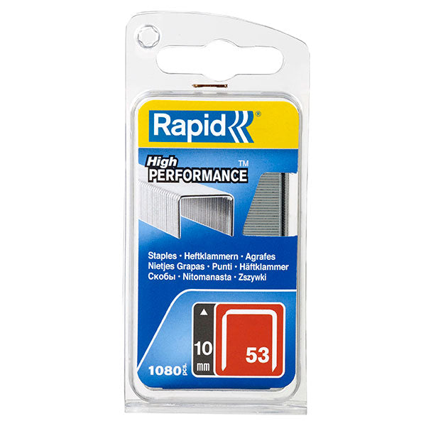 Rapid Staples 53/10mm Bx1080 H/Sell