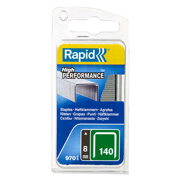 Rapid Staples 140/8mm Bx970 H/Sell