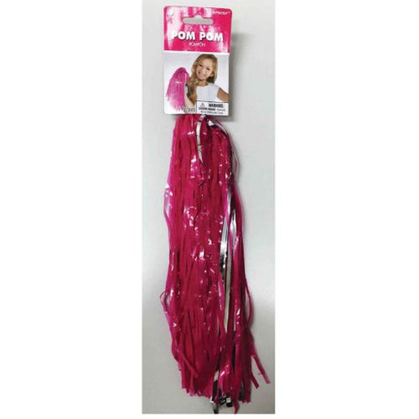 Colorful pink pom pom mixes for DIY crafts, 15-inch fluffy decorative accents for versatile projects.