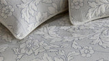 Quilt / Duvet  Cover Set - Platinum FLEUR INK (Super King NZ)