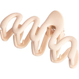 Mcobeauty Hair Claw Squiggle Blush Nude - 1ea