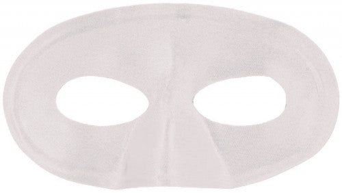 Premium white eye mask for comfort and relaxation, blocks light for restful sleep and meditation.