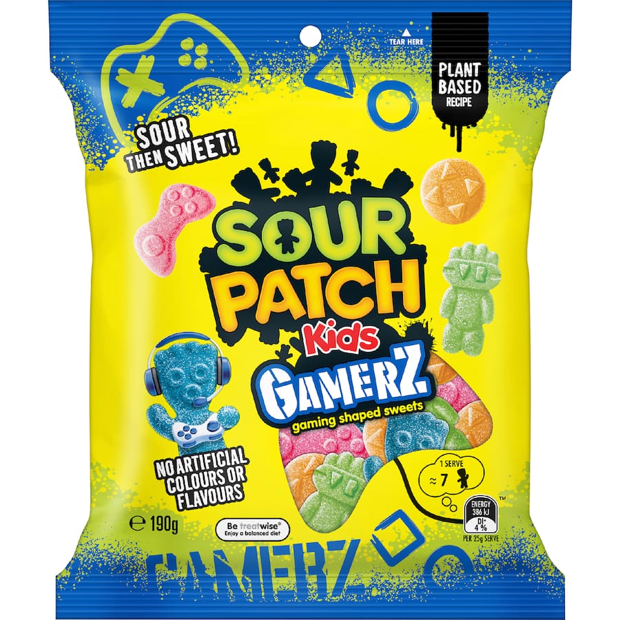 Sour Patch Kids Lollies Gamerz 190g