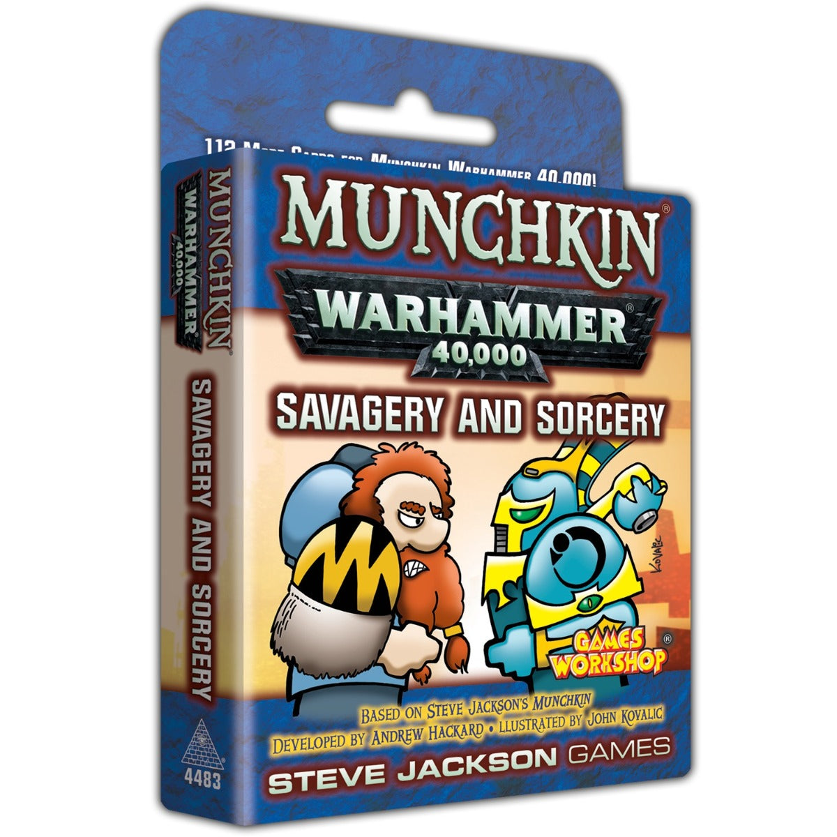 Munchkin Warhammer 40k Savagery and Sorcery - Game Expansion