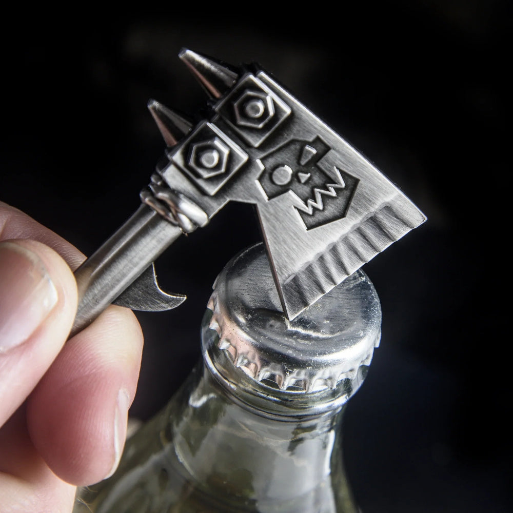 Warhammer 40000: Ork Choppa Bottle Opener - Collectible Figure