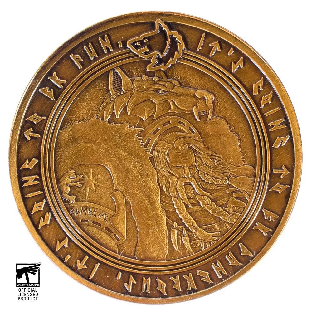Warhammer 40000: Space Wolves Coin - Collectible Coin