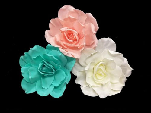 Dimond Rose head - X Large (Peach)
