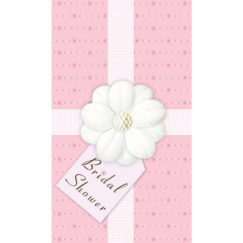 Pack of 12 stylish bridal shower invitations featuring elegant designs for a festive celebration.
