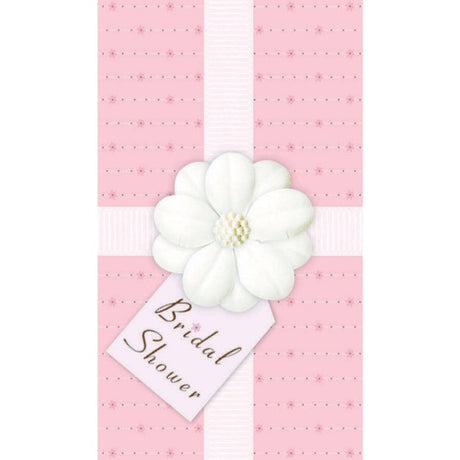 Pack of 12 stylish bridal shower invitations featuring elegant designs for a festive celebration.