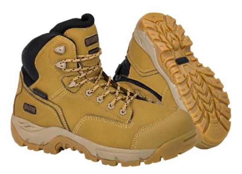 Safety Boots - Zip Sided Magnum Precision Max SZ CTMPN100 Wheat (Size 11)