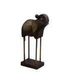 Ornament - Wooden Elephant (43cm)