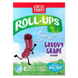 Uncle Tobys Roll-ups Fruit Snack Groovy Grape 6pk 94g