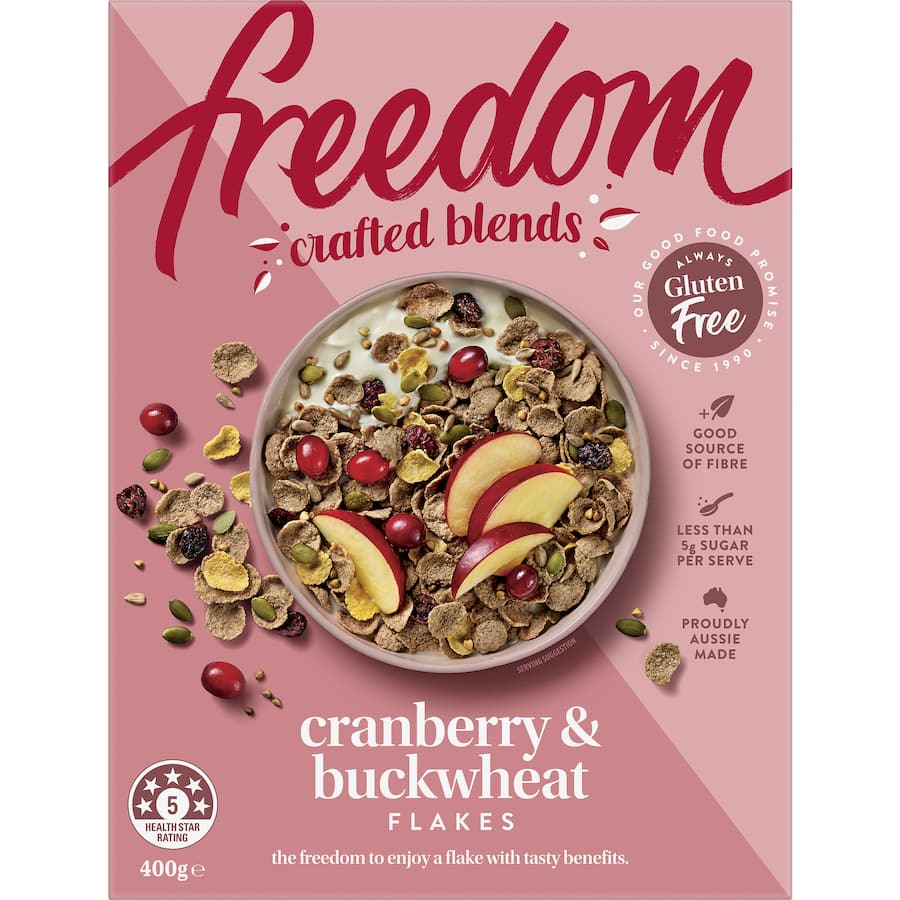 Freedom Crafted Blends Cereal Cranberry & Buckwheat