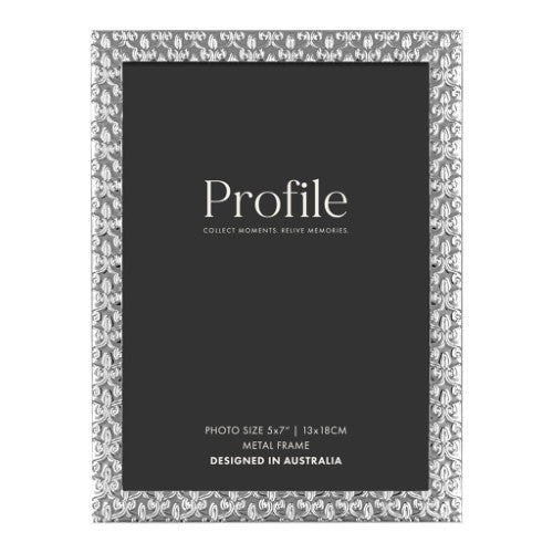 Profile - Renaissance Silver Metal Photo Frame - 8x10in (20x25cm)