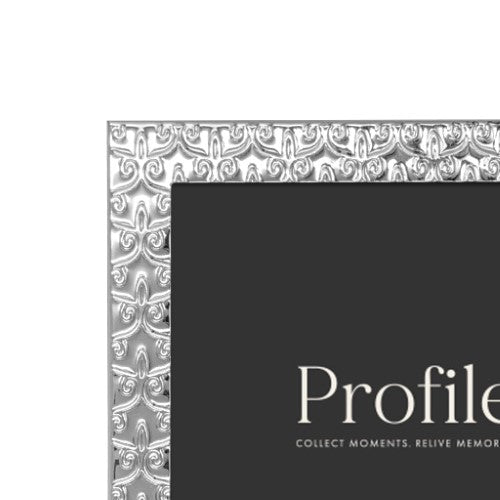 Profile - Renaissance Silver Metal Photo Frame - 8x10in (20x25cm)