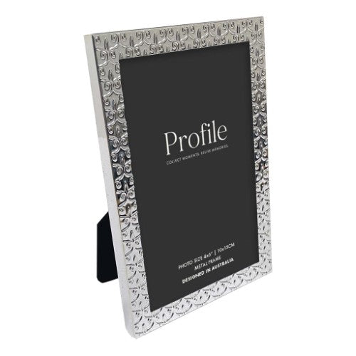 Profile - Renaissance Silver Metal Photo Frame - 8x10in (20x25cm)