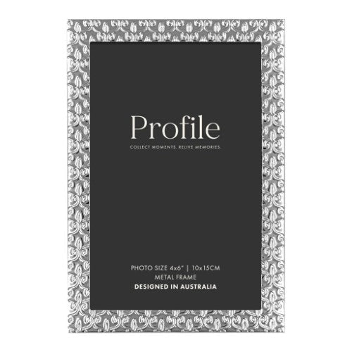 Profile - Renaissance Silver Metal Photo Frame - 8x10in (20x25cm)