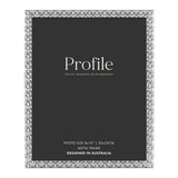 Profile - Renaissance Silver Metal Photo Frame - 8x10in (20x25cm)