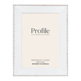 Profile - Noble White Rose Gold Metal Photo Frame - 5x7in (13x18cm)
