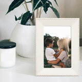 Profile - Noble White Rose Gold Metal Photo Frame - 5x7in (13x18cm)