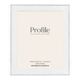 Profile - Noble White Rose Gold Metal Photo Frame - 5x7in (13x18cm)