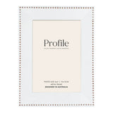 Profile - Noble White Rose Gold Metal Photo Frame - 5x7in (13x18cm)