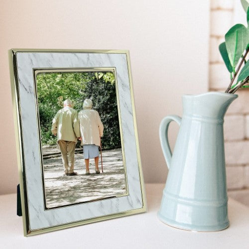 Profile - Terrazzo Marble Metal Photo Frame