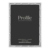 Profile - Bamboo Silver Metal Photo Frame - 5x7in (13x18cm)