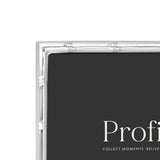 Profile - Bamboo Silver Metal Photo Frame - 5x7in (13x18cm)