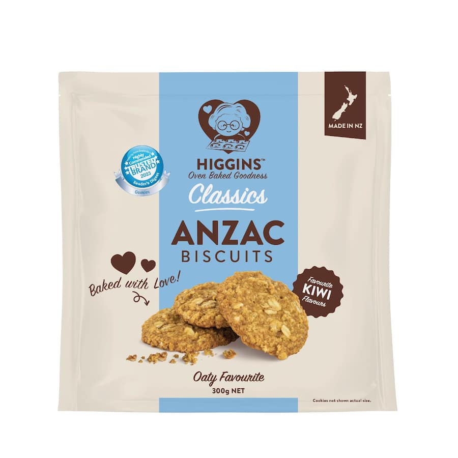 Mrs Higgins Classics Anzac Biscuits  300g