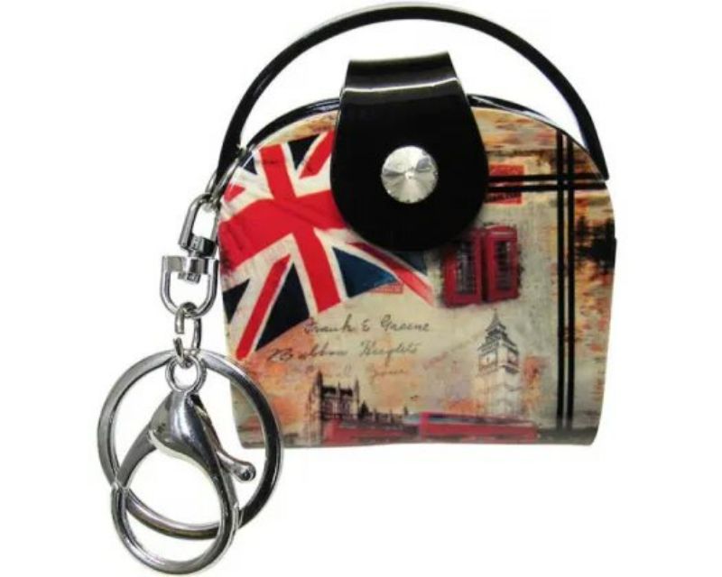 Keyring Handbag - London (7cm)