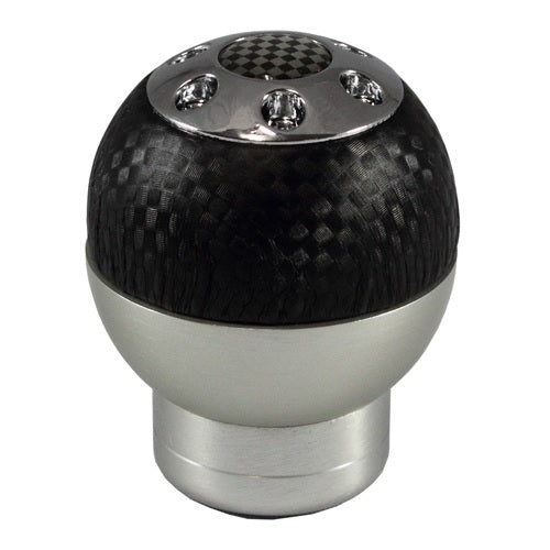 Round Black Top Gear Knob - Wildcat