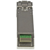 HP 455883-B21 10GBASE-SR fiber module for high-speed 10 GbE connectivity, 850nm wavelength, 300m range, and TAA compliant.